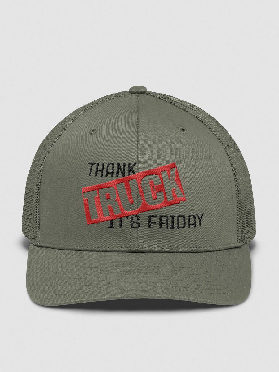 Thank Truck It's Friday Canvas Hat product image (1)