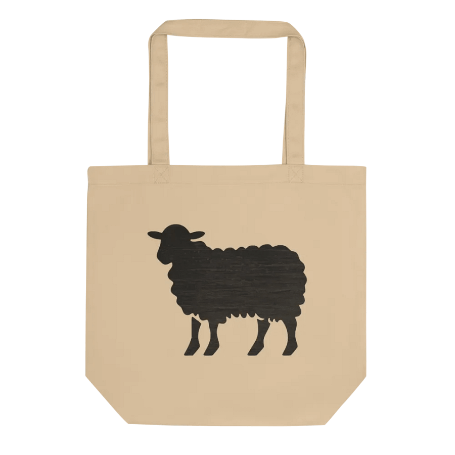 Black Sheep Canvas Tote product image (1)