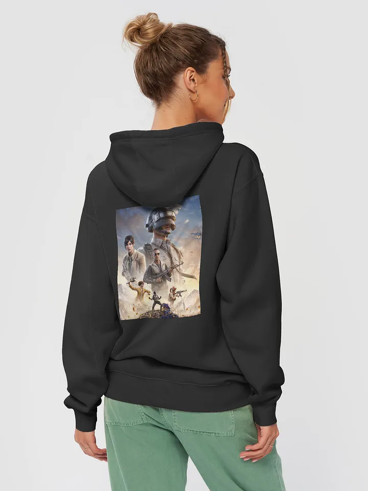 PUBG Premium Unisex Pullover Hoodie [Backside Print] product image (1)
