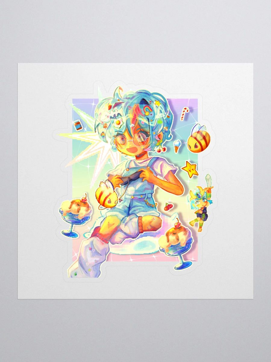 GlitchKraft 5-Year Anniversary Stickers product image (3)