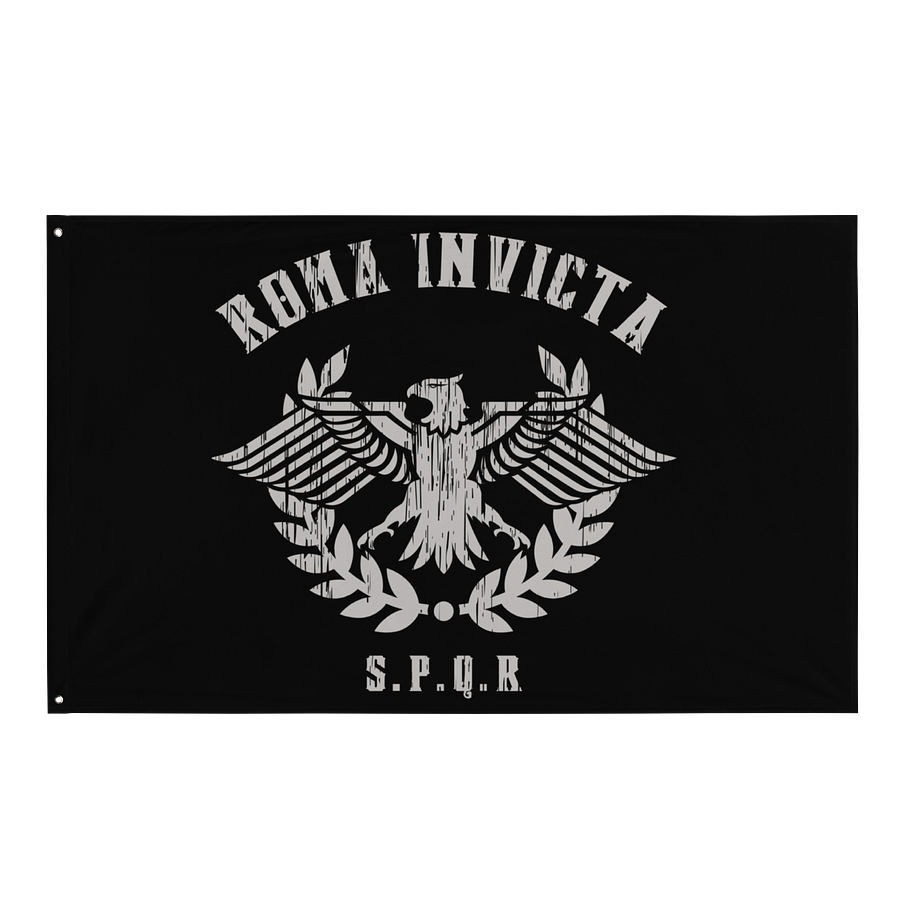 Roma Invicta White - Flag product image (1)