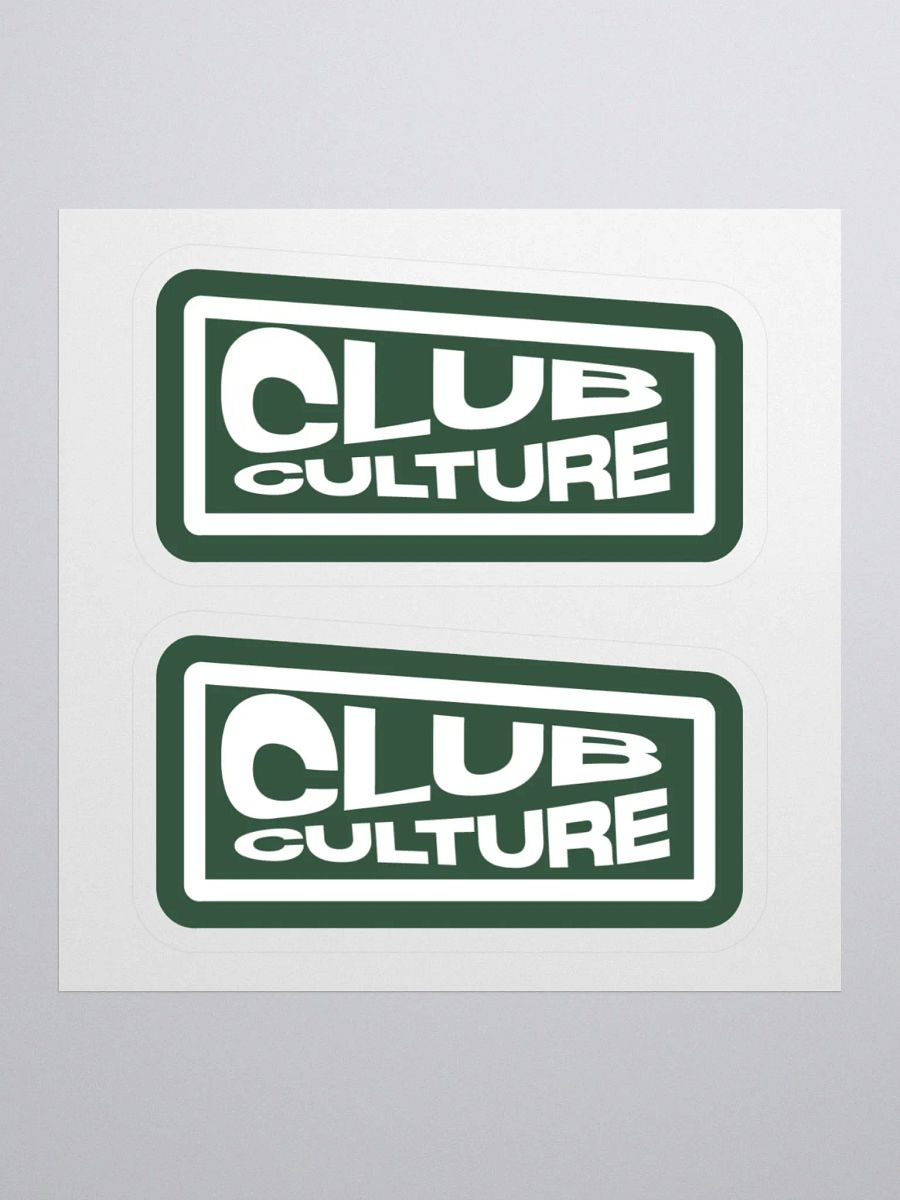 CC Logo Stickers - Green product image (1)