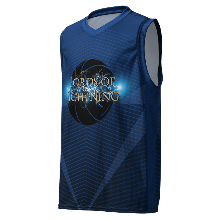 Lords of Lightning All-Over Print Basketball Jersey product image (1)
