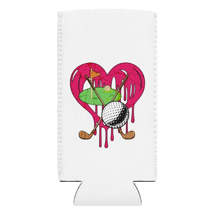 Heart Golf Lover's Dream Can Cooler product image (2)