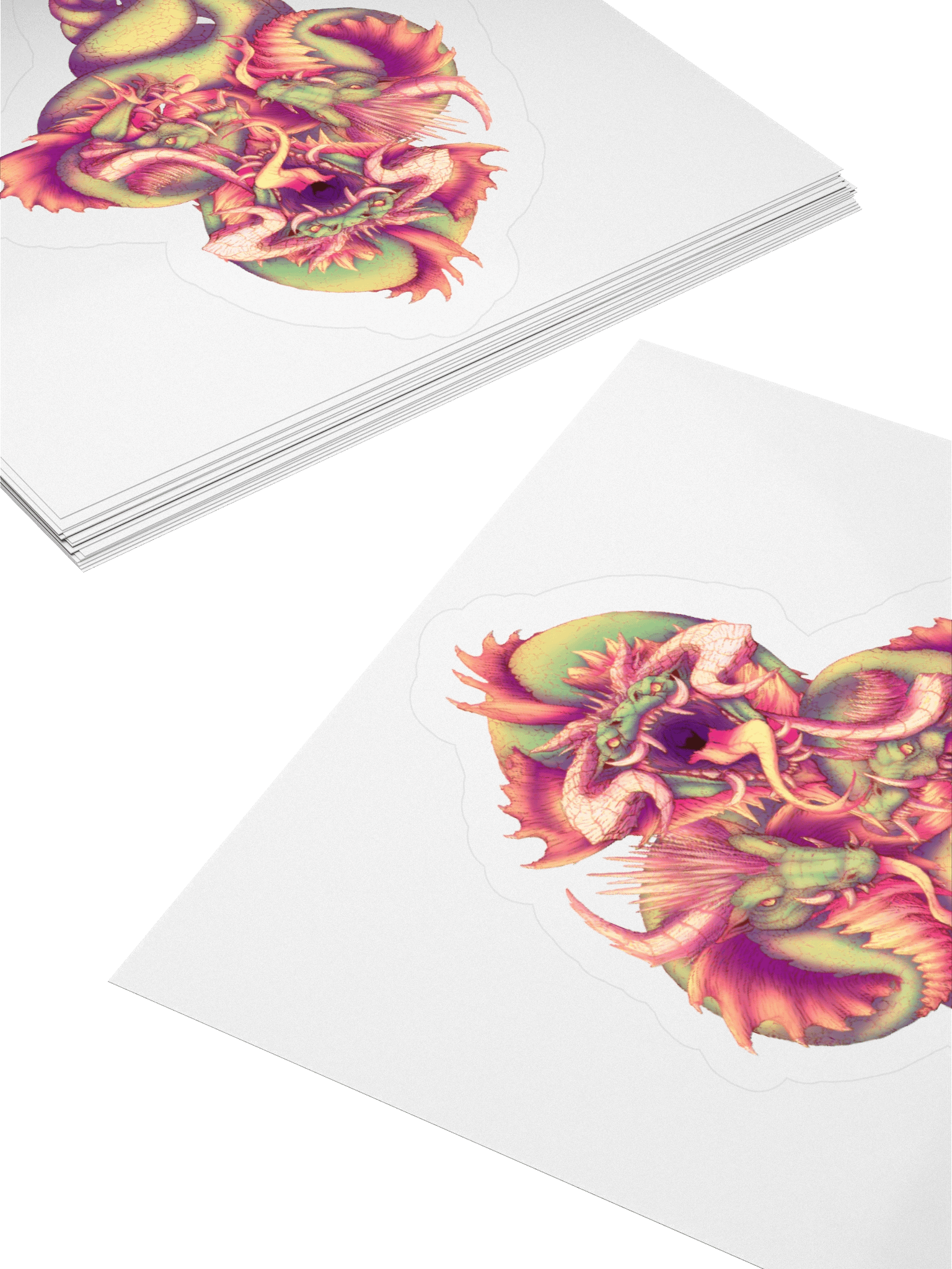 Three of Serpents - sticker product image (12)