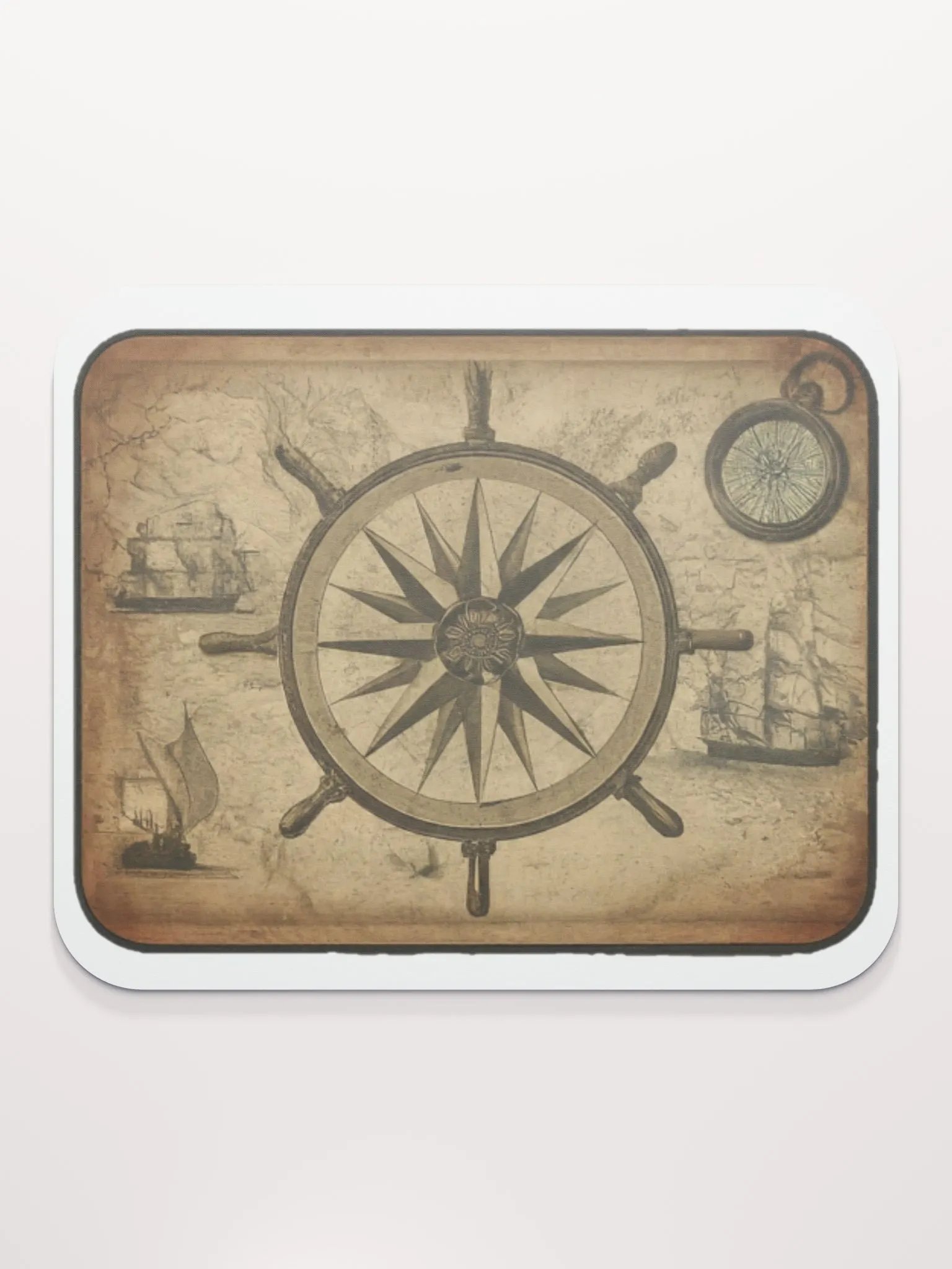 Vintage Nautical Mouse Pad product image (2)