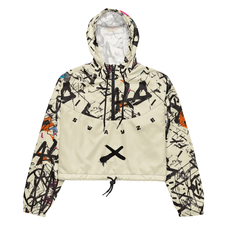 Urban Tagged by Swayze Crop Hoodie Windbreaker product image (1)