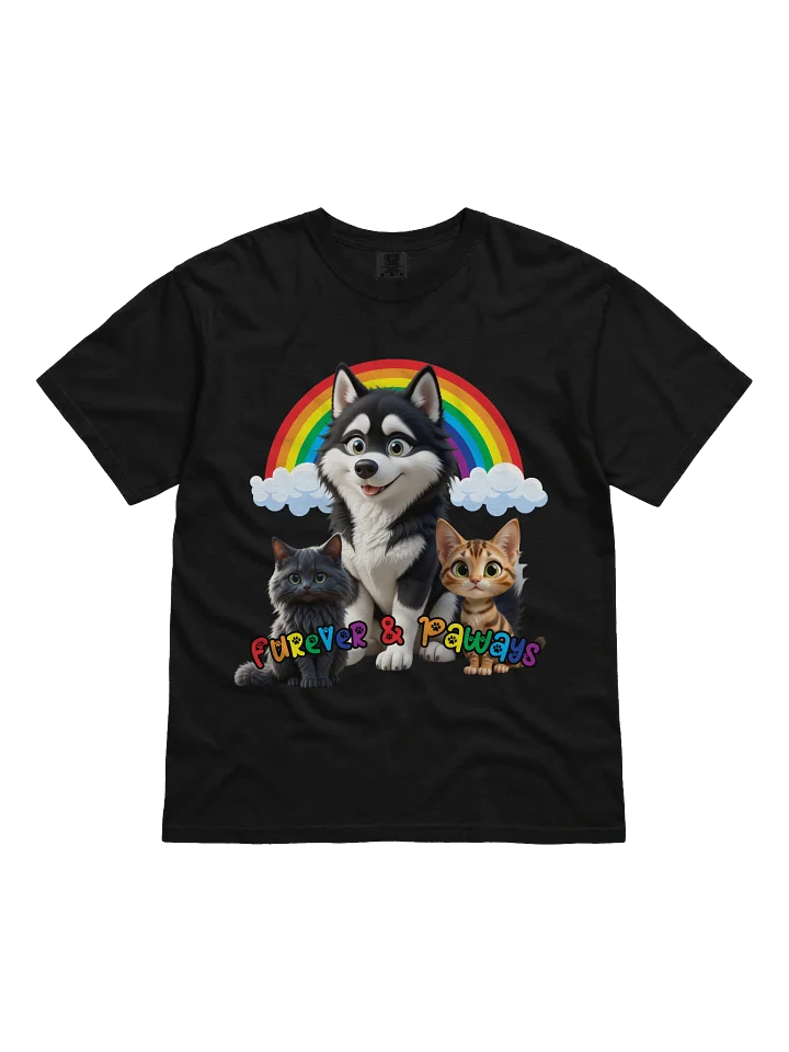 Furever & Paways Garment-Dyed Heavyweight T-Shirt product image (2)