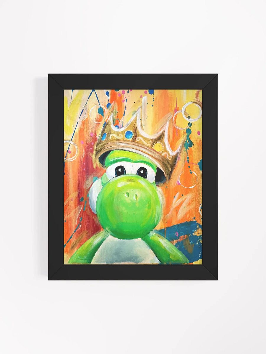 Green Dinosaur Rapper Hanging Print Decor product image (4)