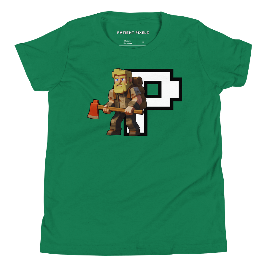 Patient PixelZ P Logo Youth T-Shirt product image (52)