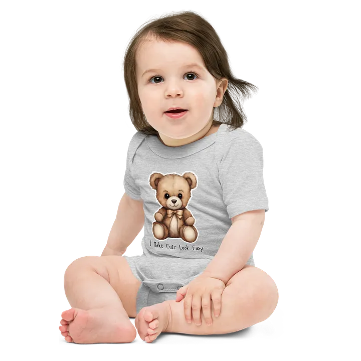 Whimsical Teddy Bear Baby Onesie product image (41)
