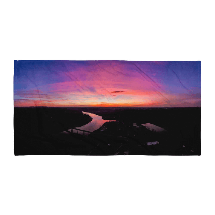 Nice Towel with a Beautiful Sunset over the Taney Como at Shadow Rock Park product image (1)