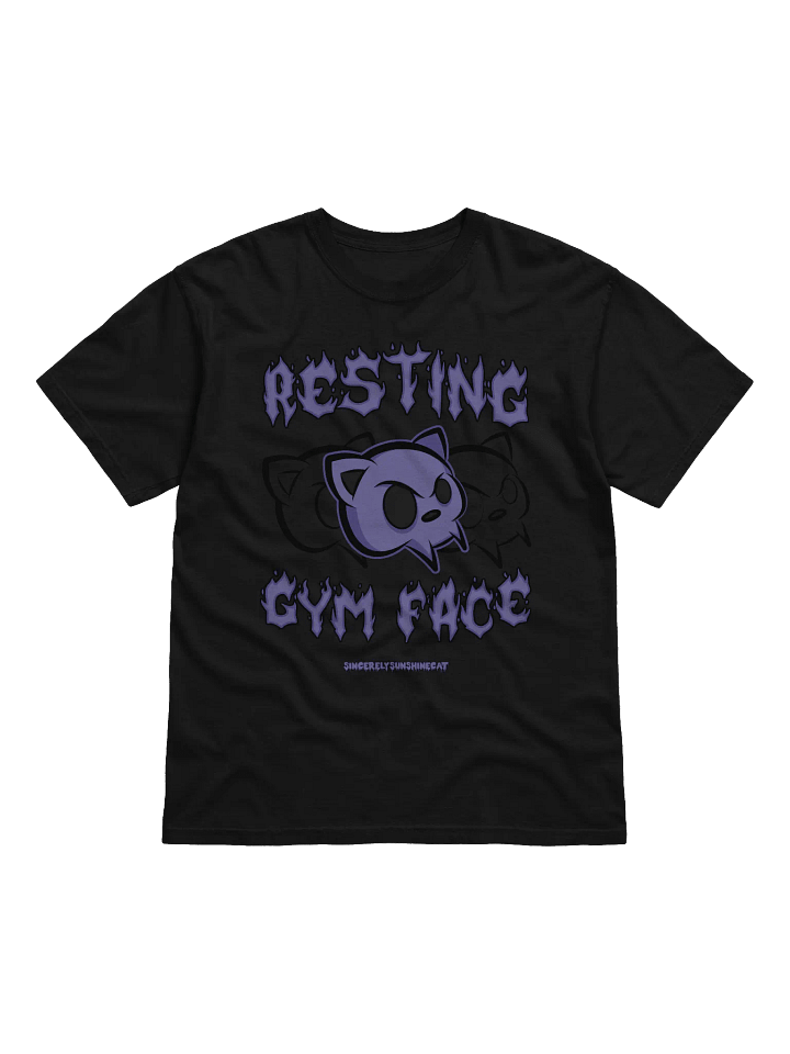 Resting Gym Face T-shirt product image (1)