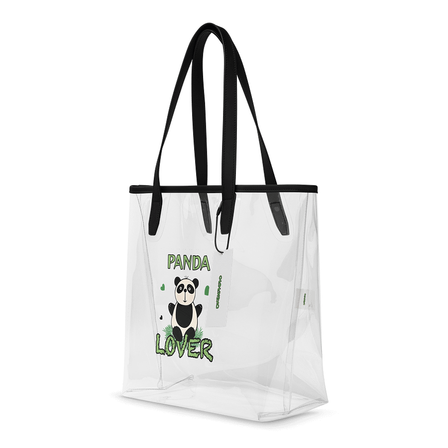 Panda Lover Clear Tote Bag product image (4)