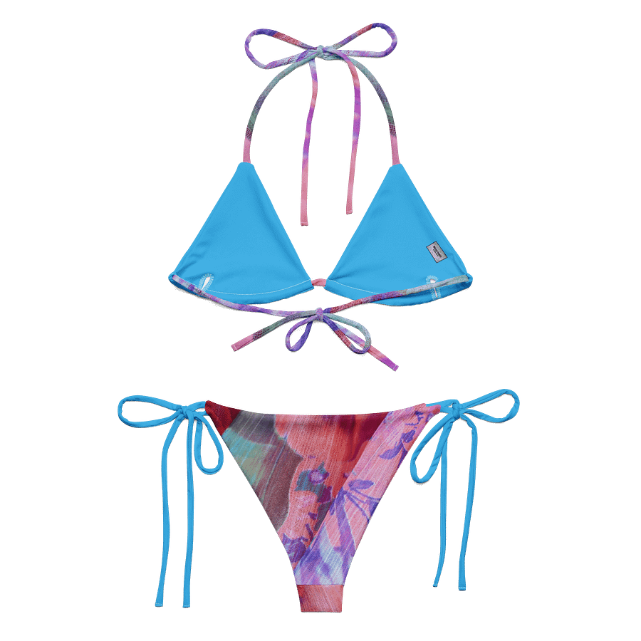 Paradise Breeze String Bikini in Sky Blue Color product image (2)