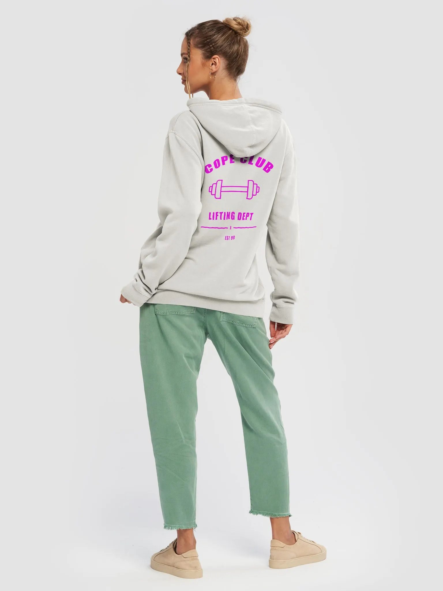 Cope Club Fitness Jumper Pink Print v2 product image (4)