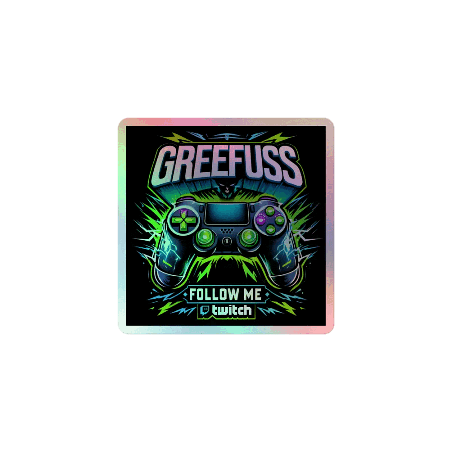 Electric Gaming Holographic Sticker Pack product image (1)