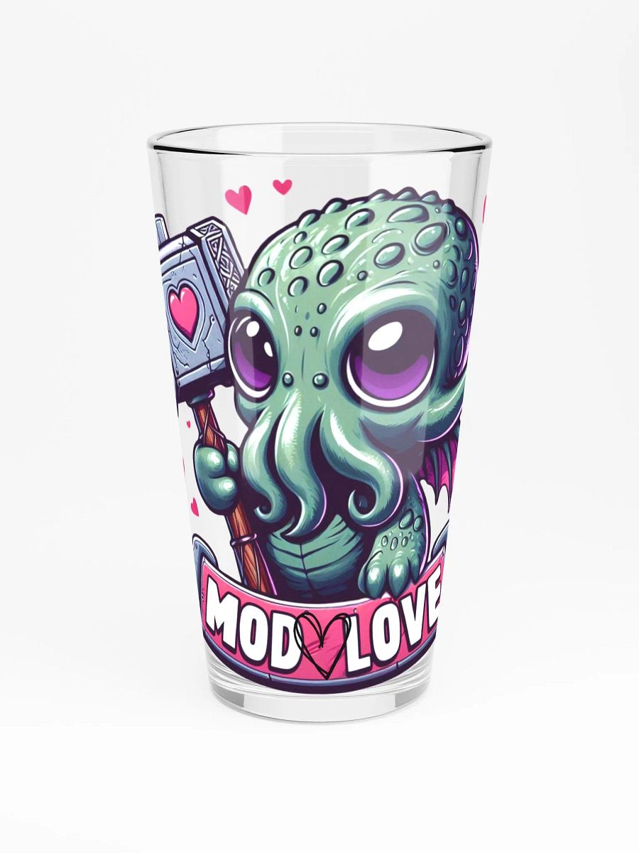 Mod Love Pint Glass! product image (3)