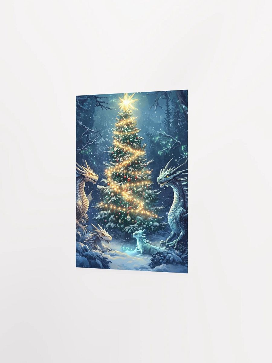 Dragon Christmas Poster product image (10)