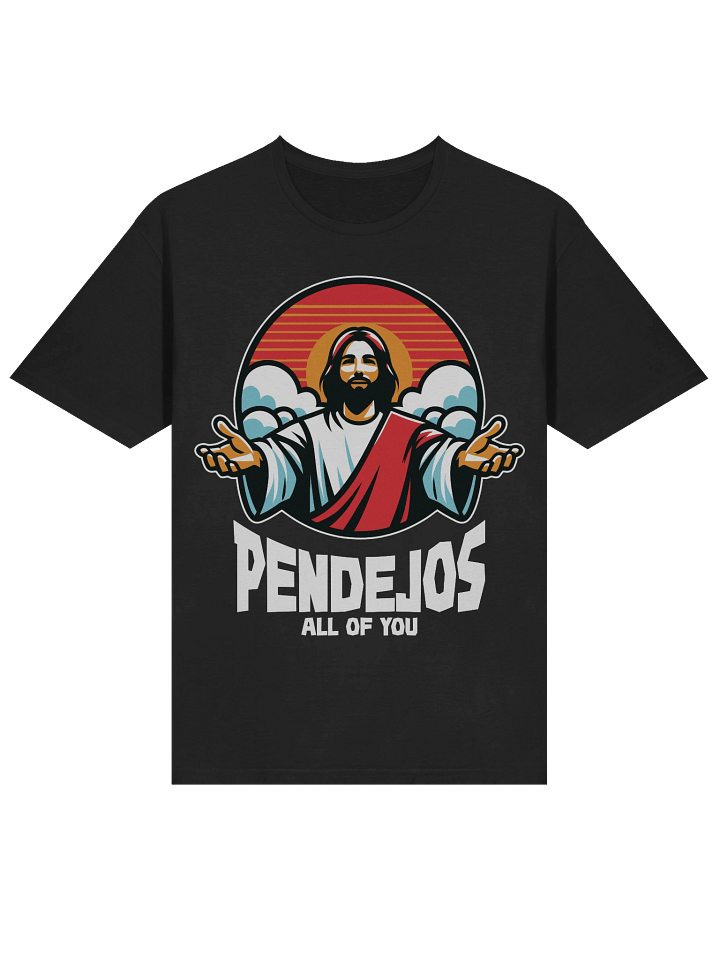 Meme – Pendejos All of You – Jesus Blessing – Gildan Softstyle T-Shirt product image (2)
