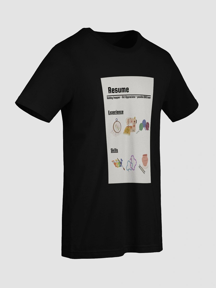 Resume of a Crafter T-Shirt product image (49)