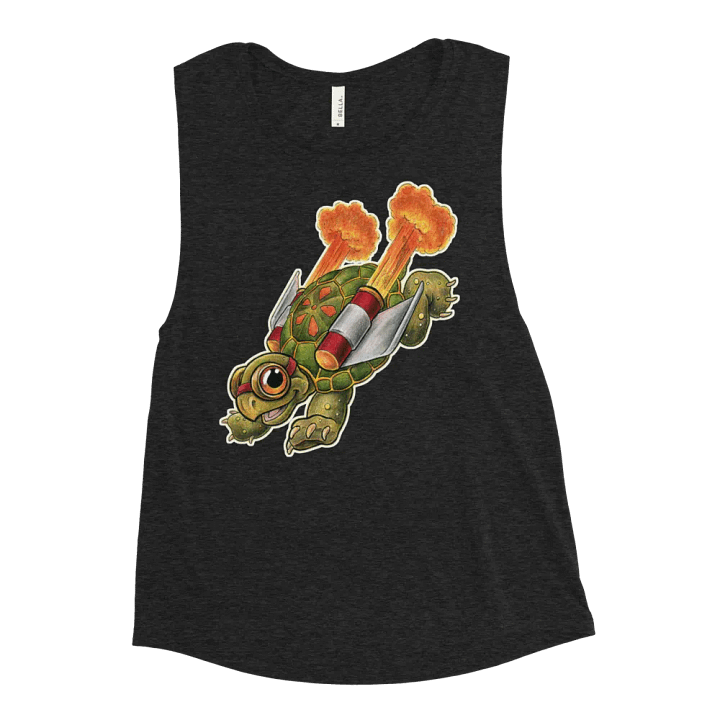Jetpack Tortoise - SFA Women's Muscle Tank product image (1)