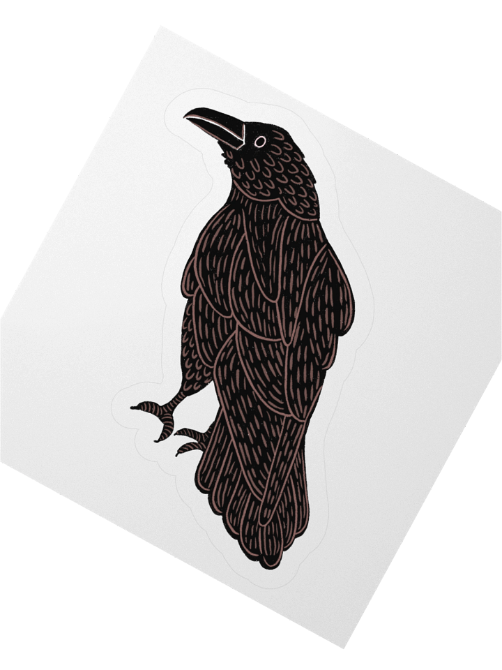 Halloween Raven Sticker product image (2)