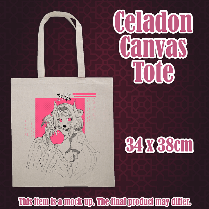 Celadon Canvas Tote Bag [PREORDER] product image (1)
