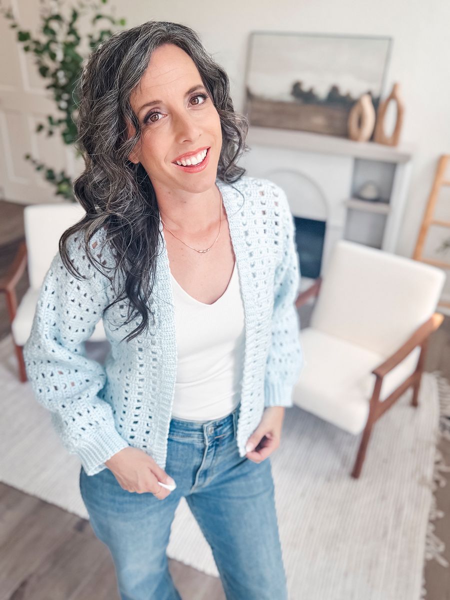 Hummingbird Crochet Cardigan Pattern product image (5)