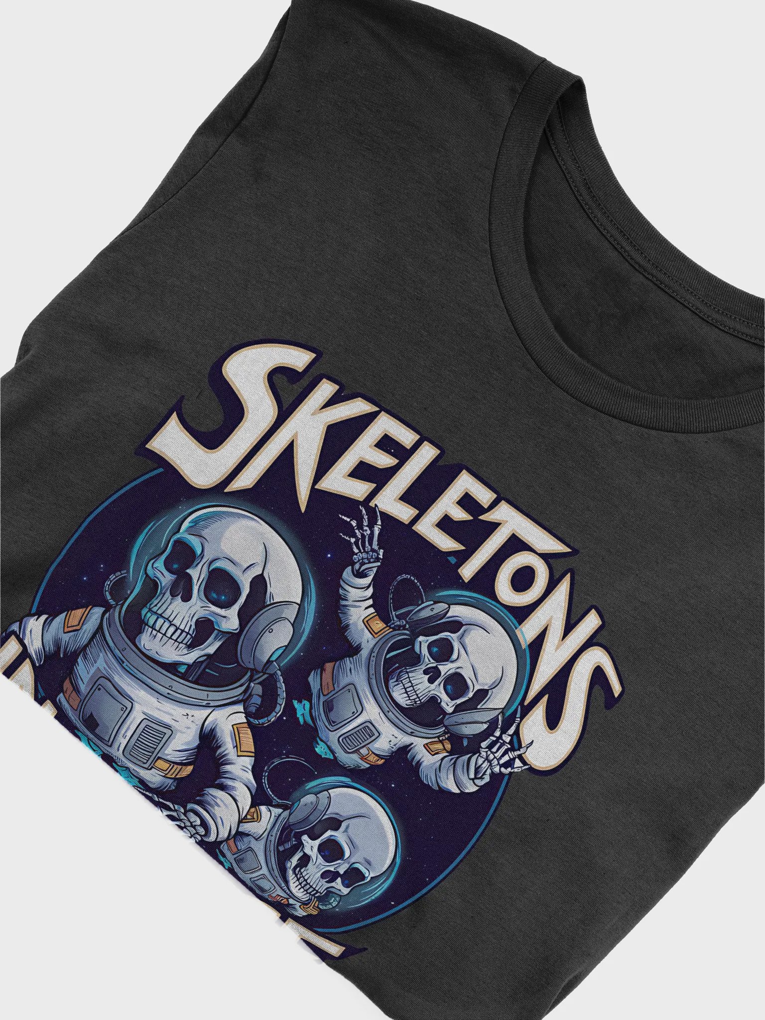 Skeletons In Space Halloween Unisex T-Shirt product image (23)