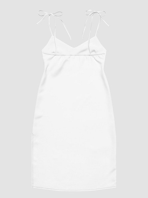 Photo showing All-Over Print Slip Dress