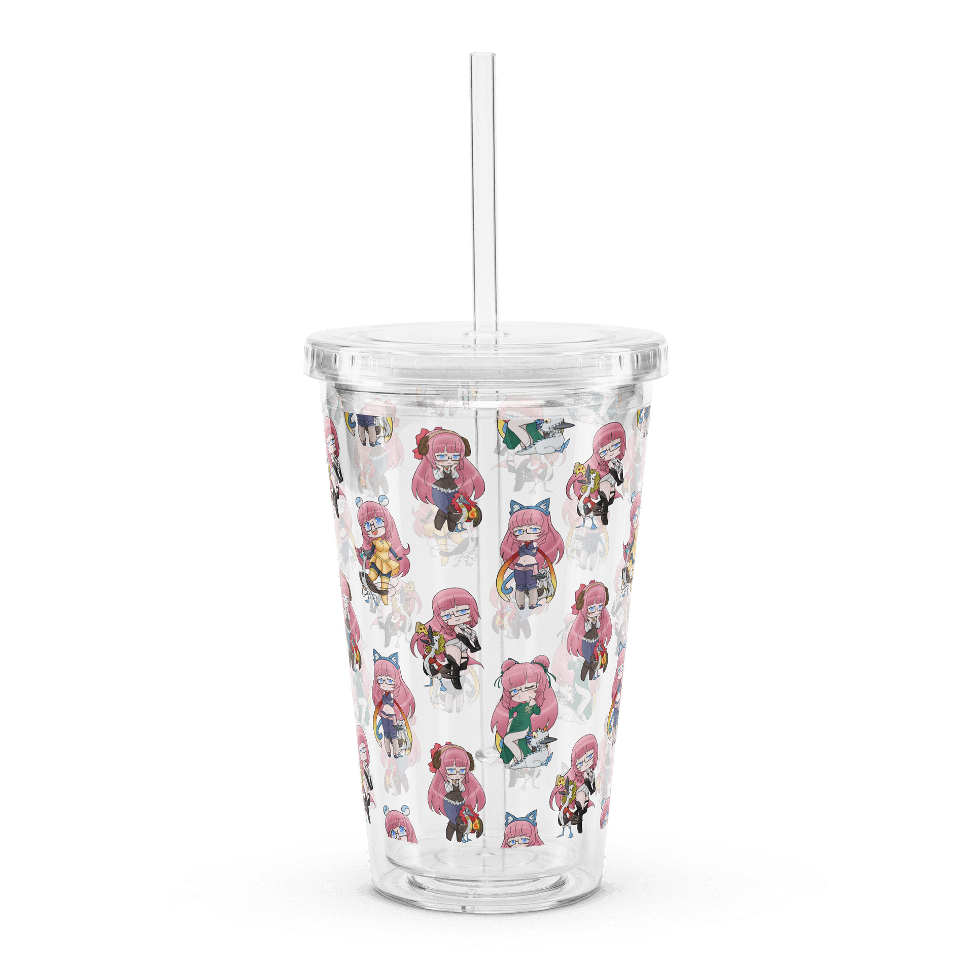 Squeaky's Brainrot Clear Plastic Tumblr product image (3)
