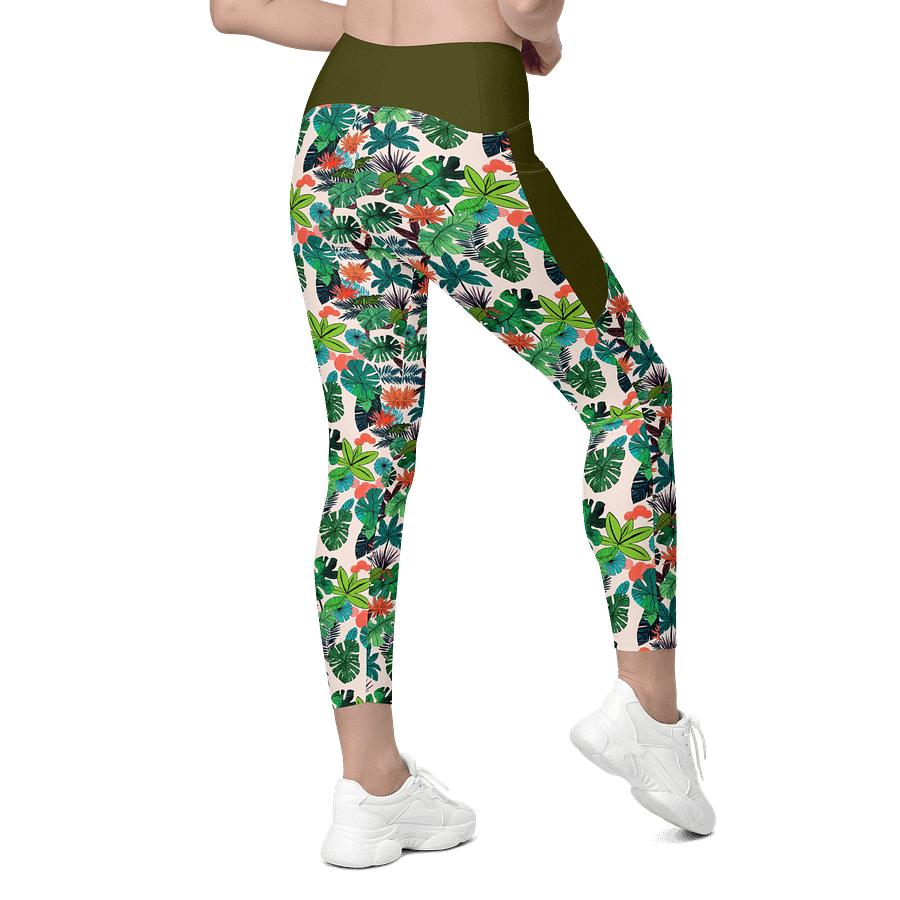 Tropical Leggings with Pockets product image (10)