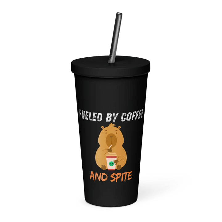 Fueled by Coffee and Spite Insulated Tumbler product image (1)