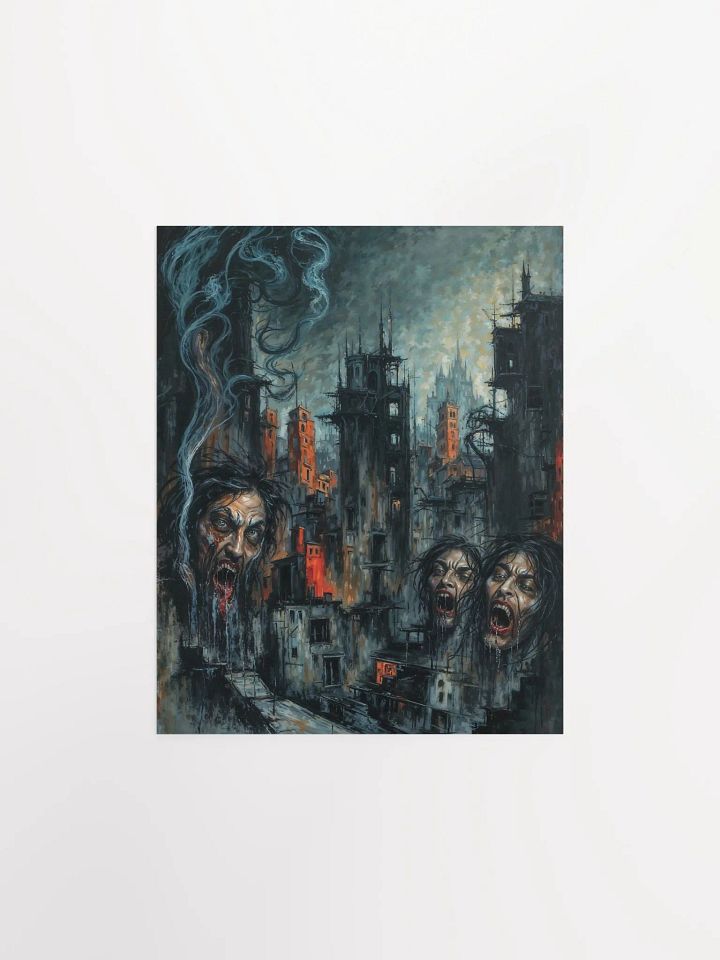 Screaming Faces Urban Poster product image (4)