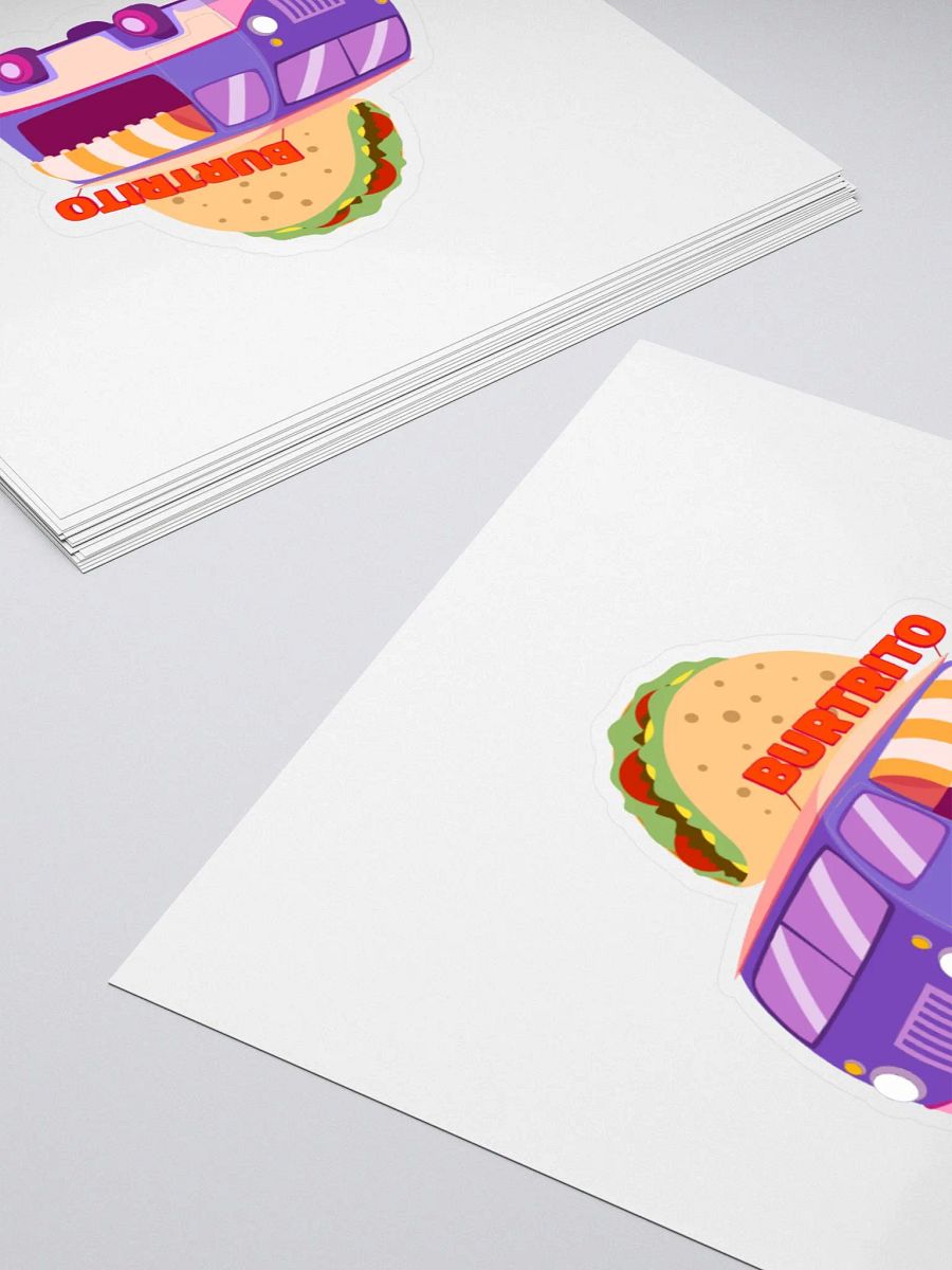 Burtrito Stand Sticker product image (8)