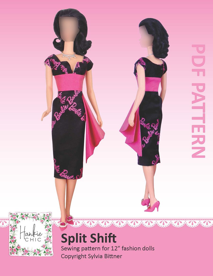 Split Shift sewing pattern for 12