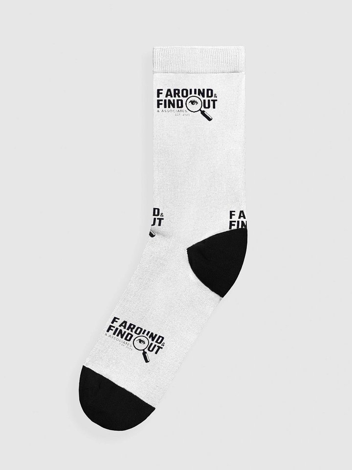 F Around Eco-Friendly Crew Socks product image (1)