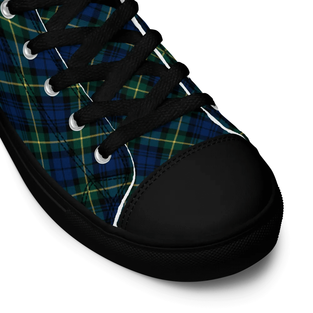 Gordon Tartan Men's High Top Shoes product image (11)