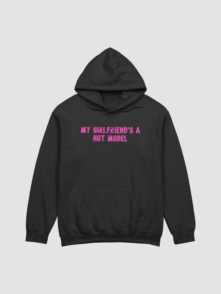 my girlfriend's a hot model hoodie product image (2)