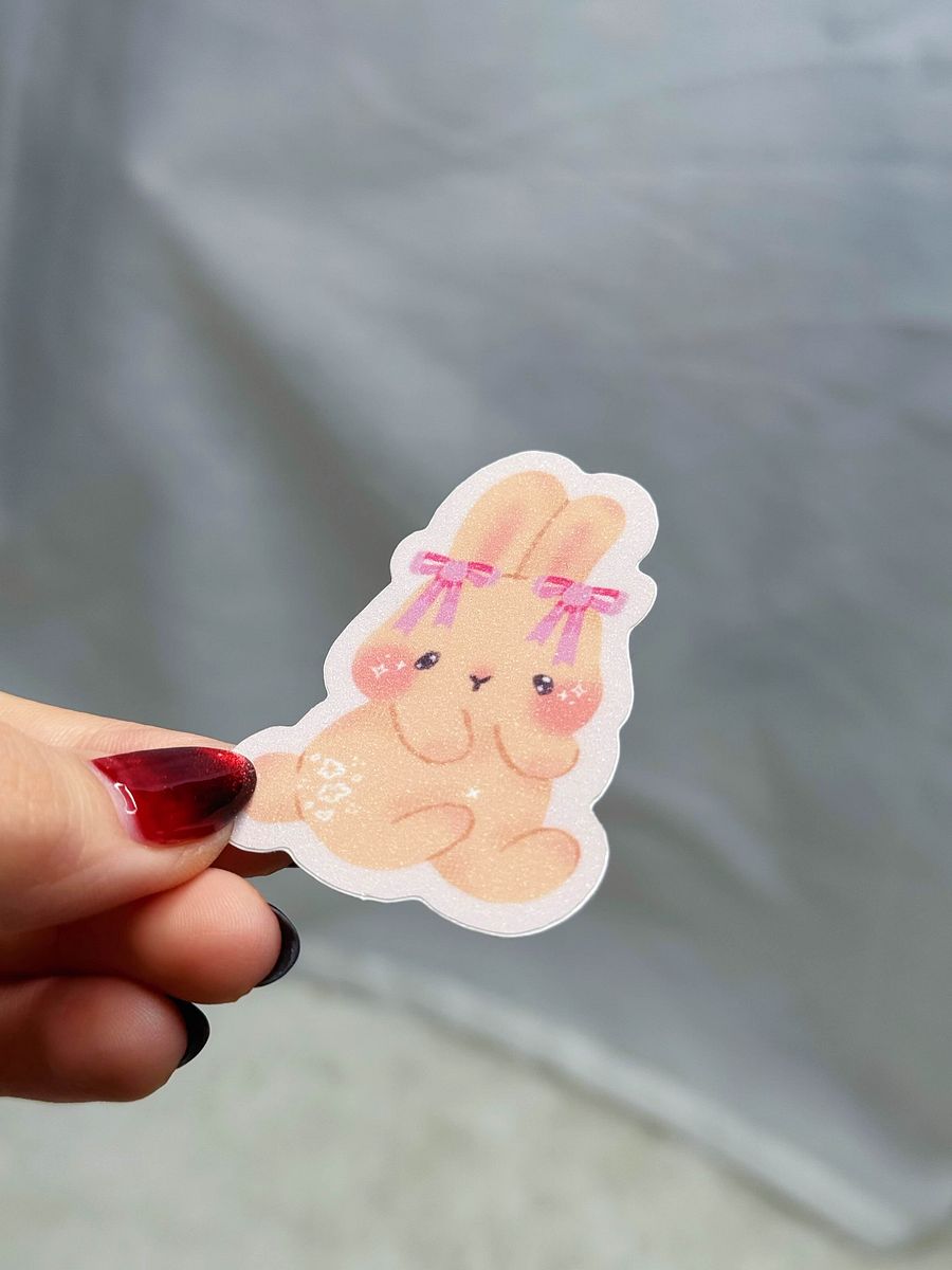 Yippie Bunni Glitter Sticker Pack product image (3)