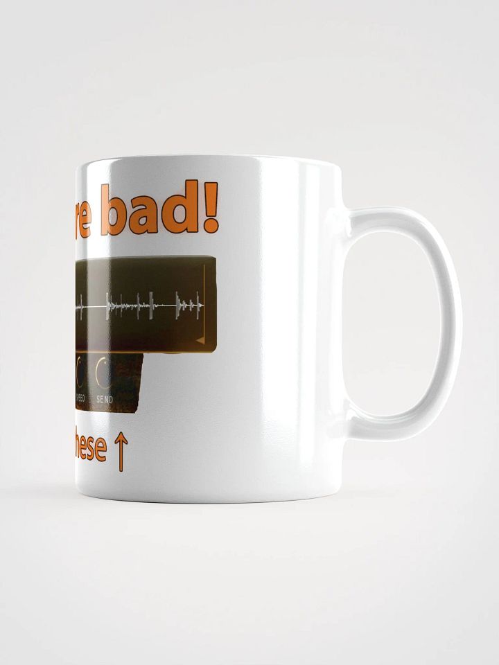 Loops are bad! White Coffee cup product image (1)