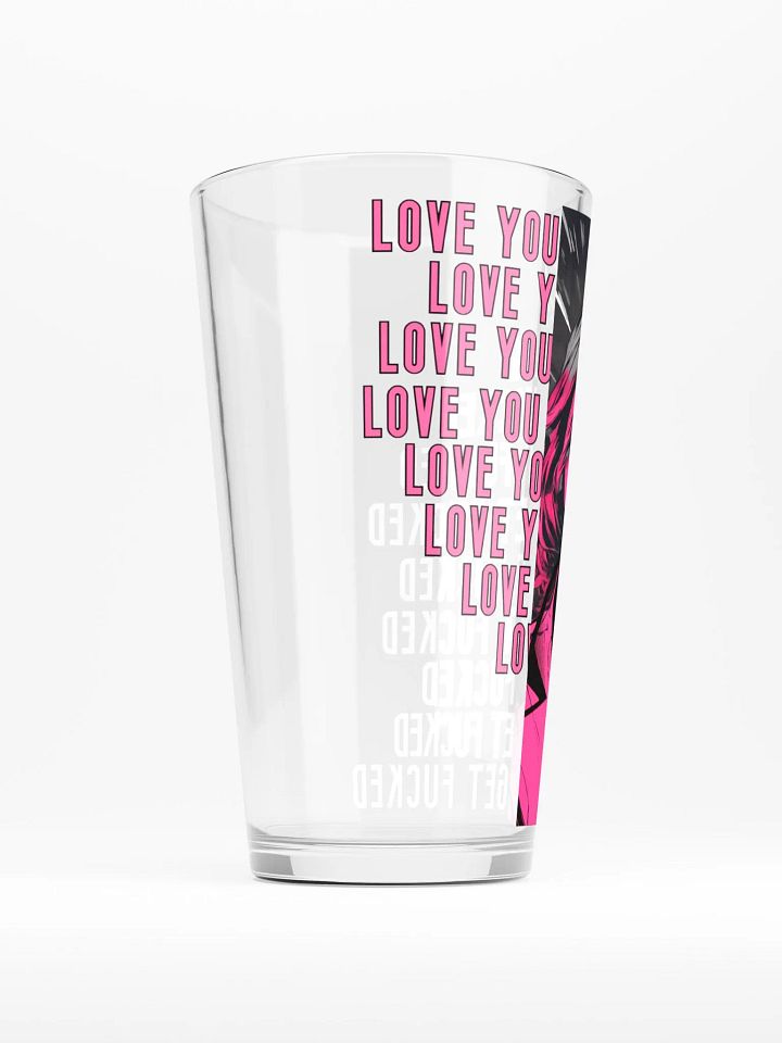 Pris- Love You, Get Fucked Shaker Pint Glass product image (2)