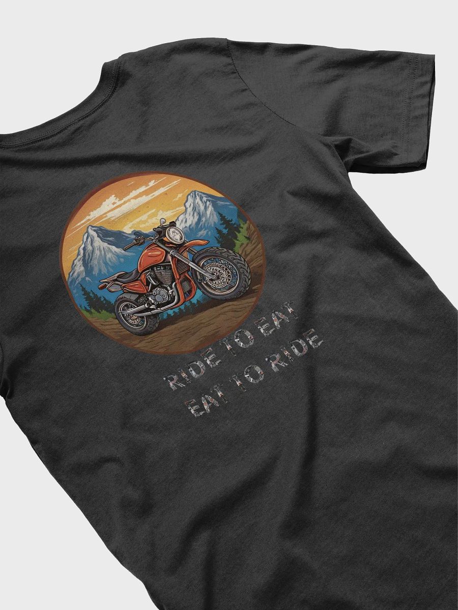 RIDE TO EAT Mountains T-Shirt product image (4)