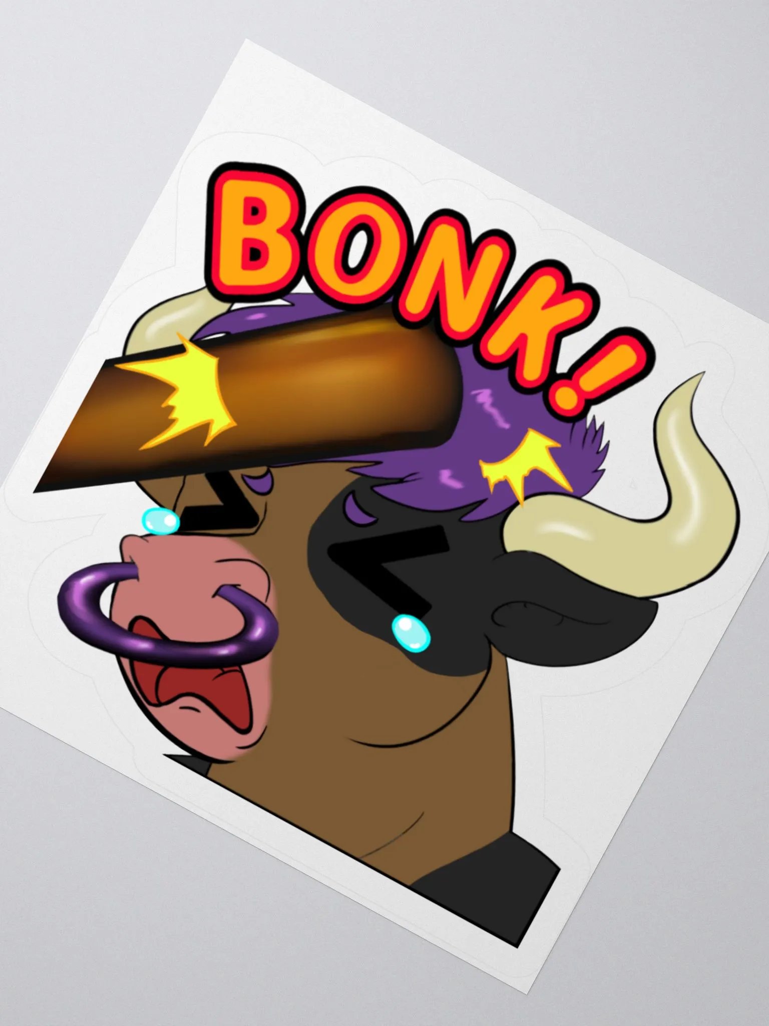 Yuuma Bonk Emote Sticker product image (2)