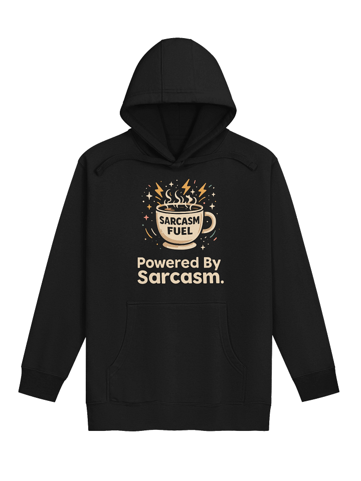 Powered By Sarcasm Unisex Hoodie product image (1)