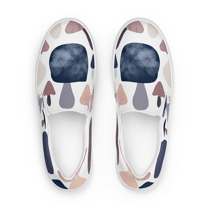 Whimsical Mushroom Paradise Slip-Ons product image (1)