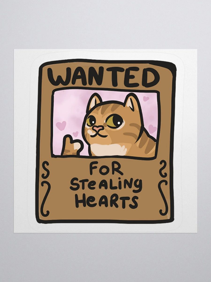 Tao – Wanted Sticker product image (1)