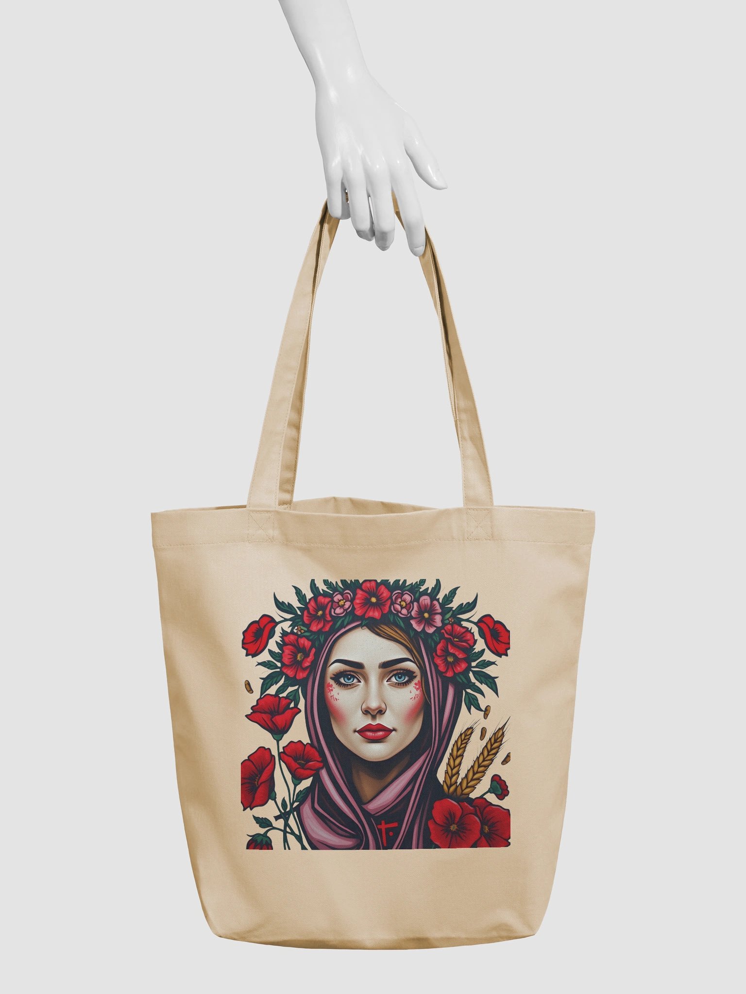 Floral Goddess Eco Tote Bag product image (5)