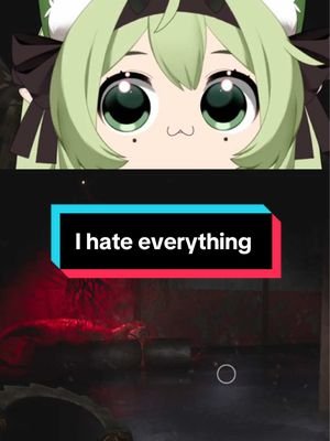 How I feel at every slight inconvenience 😫 ‼️ Chibidoki and I are siblings ‼️  #vtuber #dinosaur #raptor #scarygame 